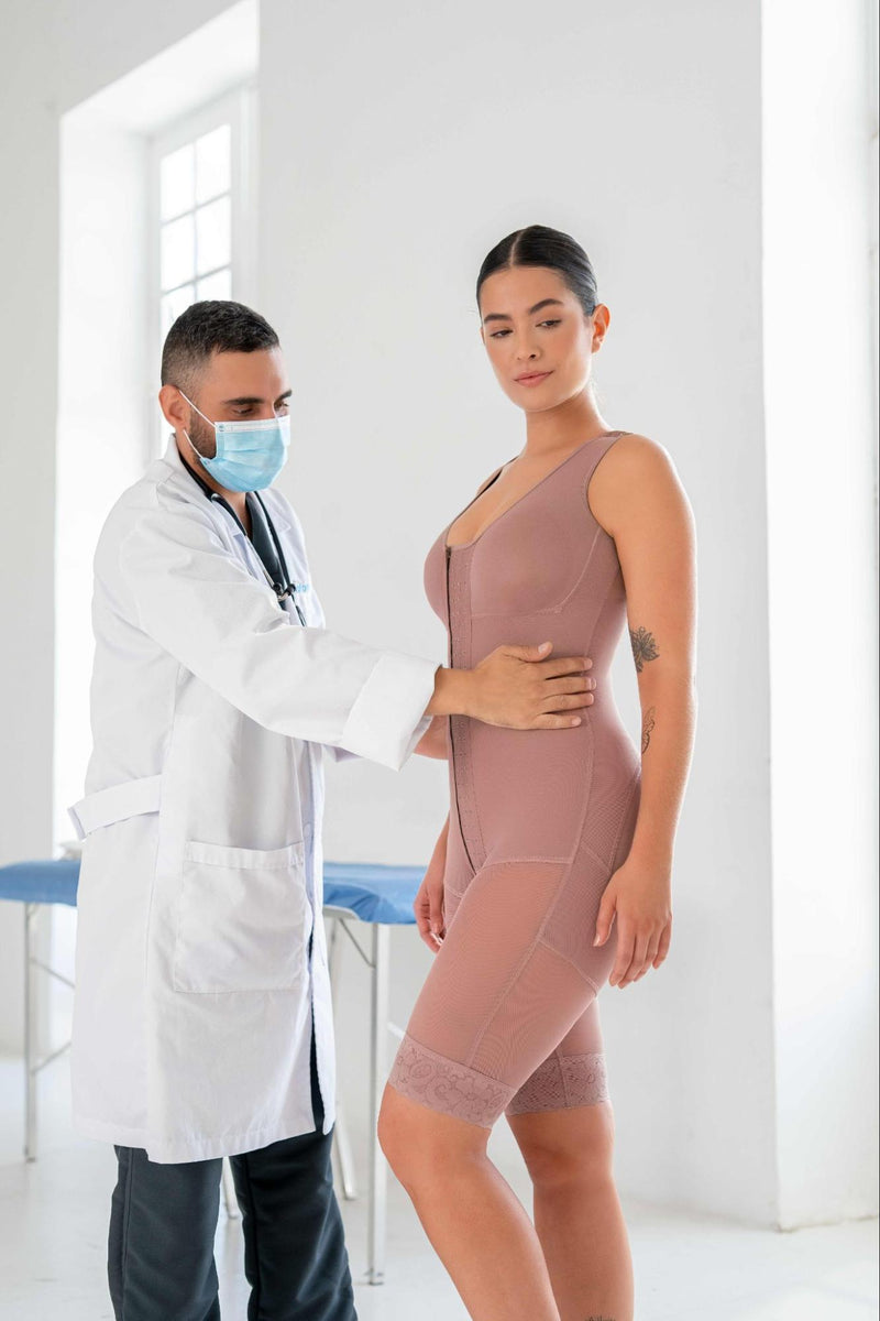 Body Shaper Reductor Para Mujer - Faja Moldeadora Sin Mangas Con Sujetador Incorporado Y Bragas Reductoras (Moldea Tu Figura)