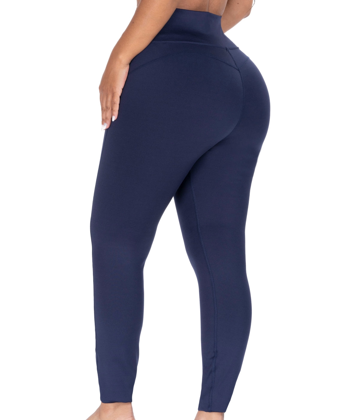 Calza con Faja Reductora Tipo Short Push Up Tiro Alto 946706
