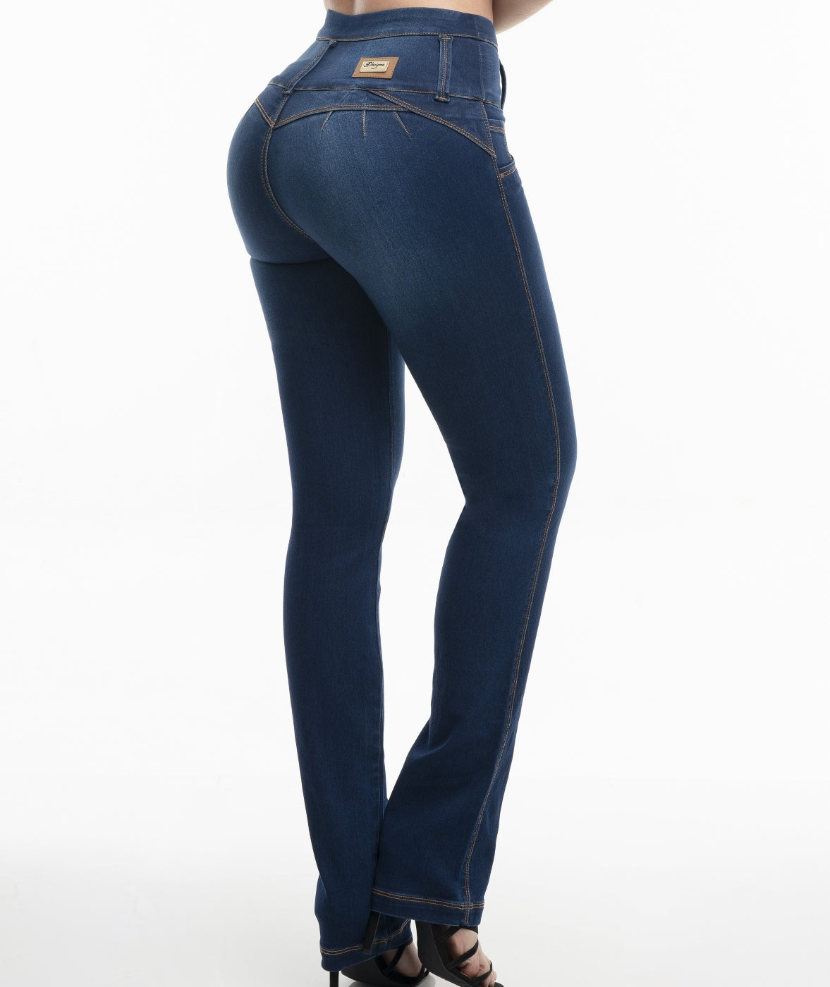 Jeans de Moda Colombia - Jeans Levanta Cola - Jeans Tiro Alto Mujer