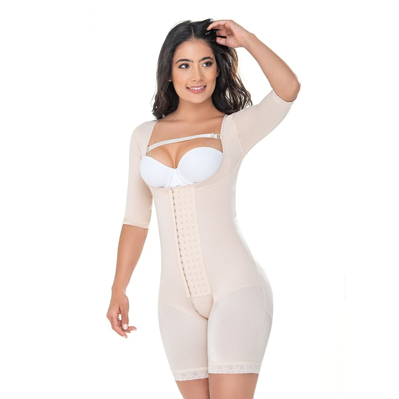 Faja Colombiana Postquirúrgica y Modeladora Mediana Compresión LC9628