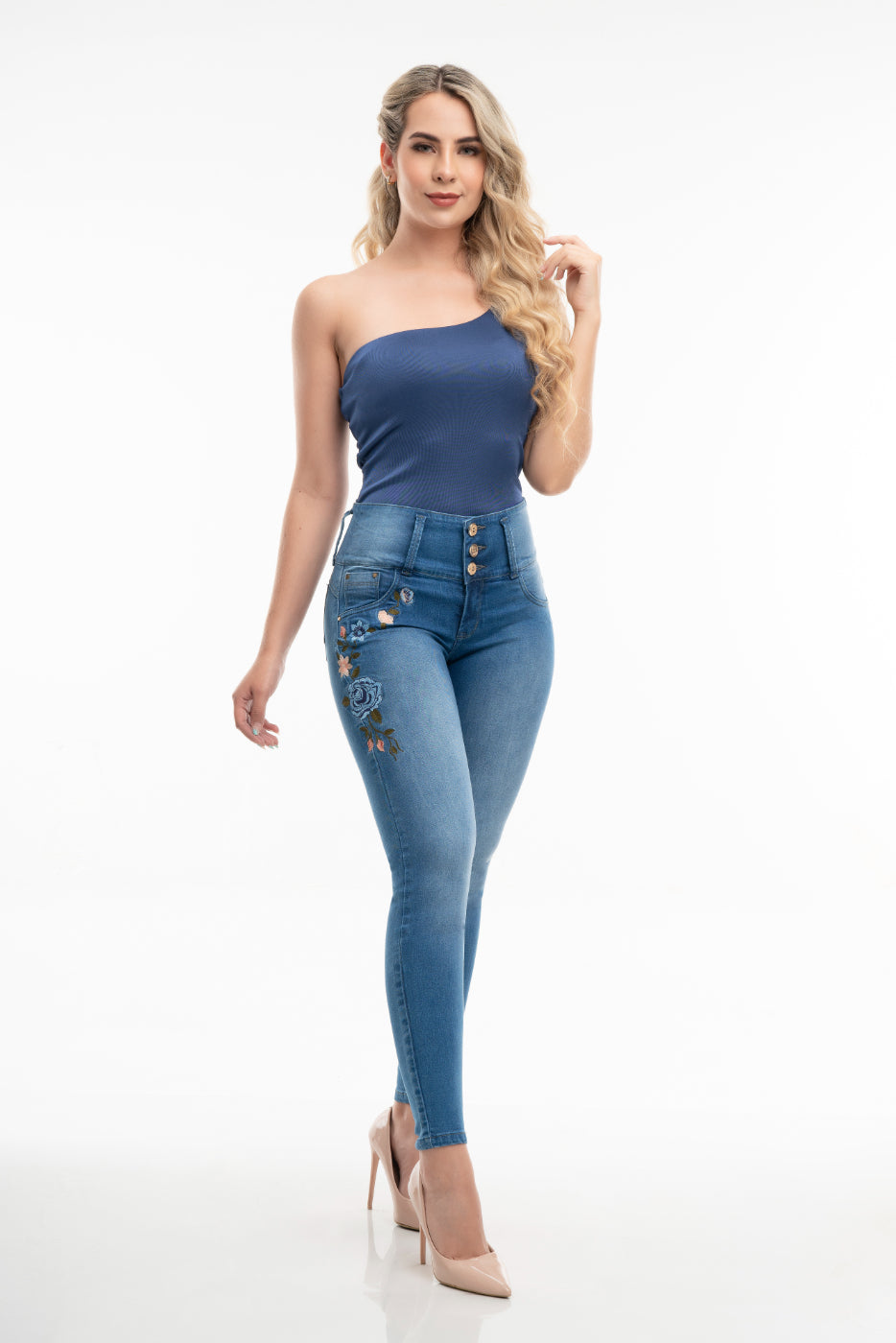 JEANS COLOMBIANOS KA1166 Authentic Colombian Push Up Jeans, jean Levanta  cola