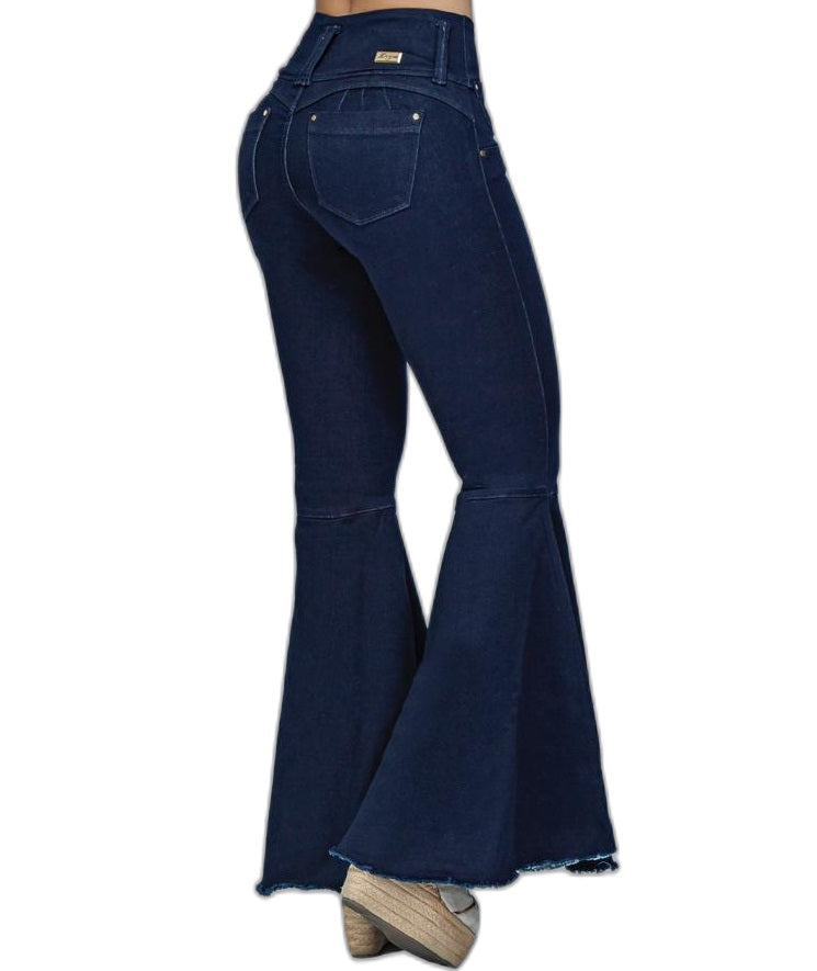 Jeans Colombiano Push Up Tiro Alto Levanta Cola 1165